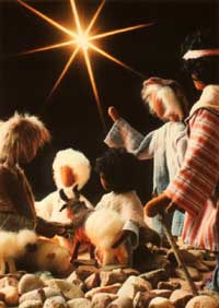 Bei diesem Diorama sind zwar viele Figuren beteiligt, aber der Ausschnitt ist bewu&szlig;t knapp, was die Figurengestik etwas st&auml;rker betont