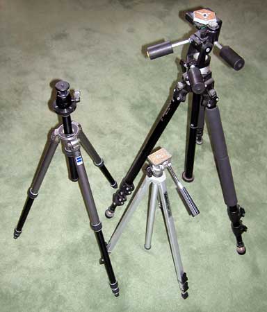 meine Stativsammlung