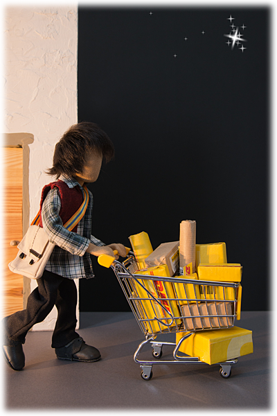 Figurenbild 2013 - der Paketbote